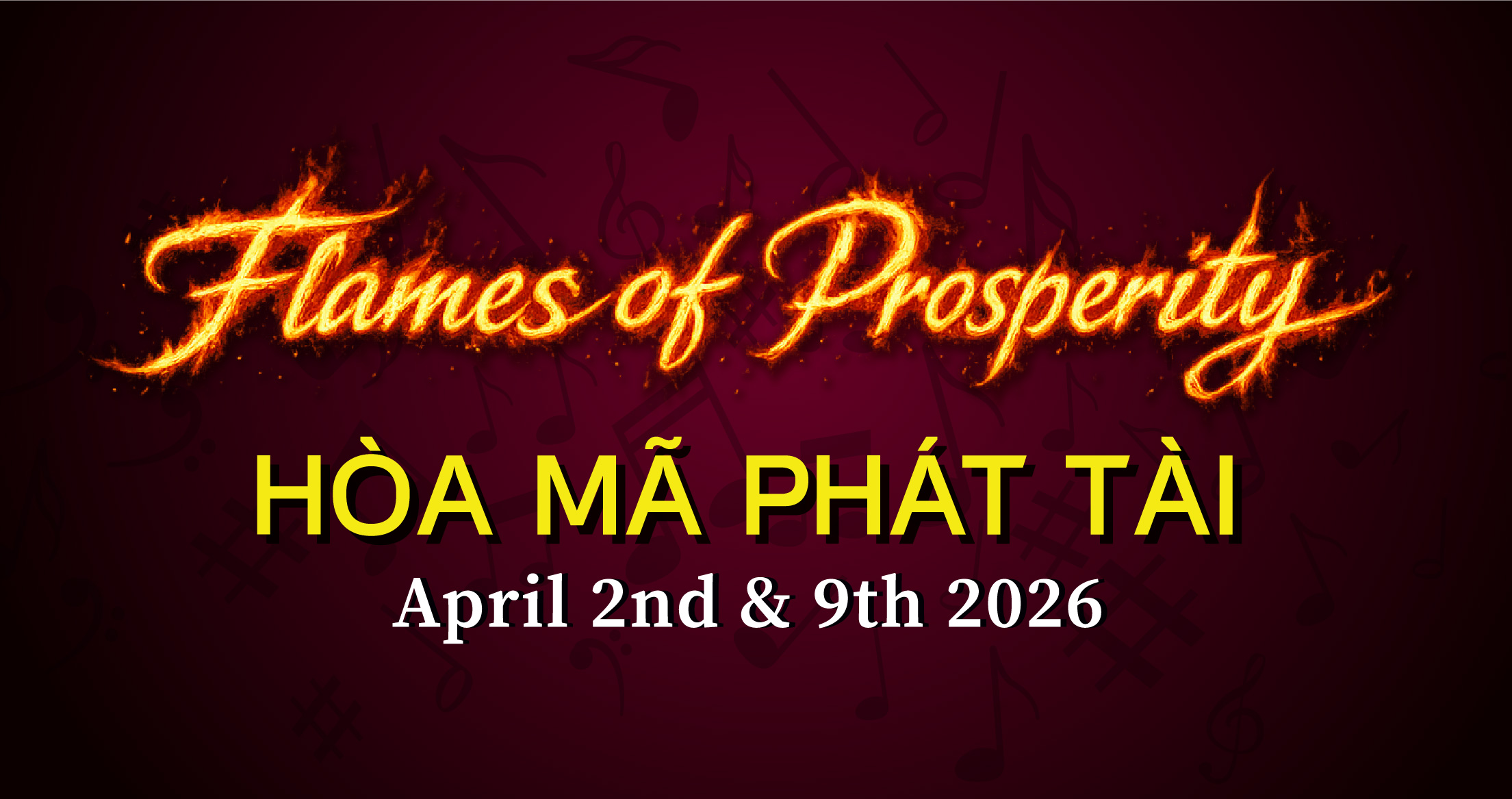 Flames of Prosperity Concert